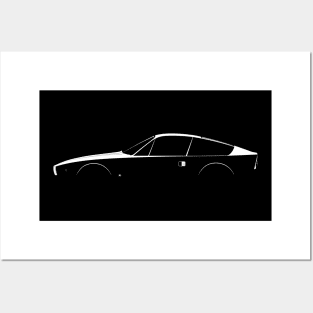 Alfa Romeo Junior Z Silhouette Posters and Art